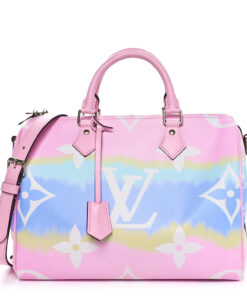 Monogram Escale Speedy Bandouliere 30 Pastel