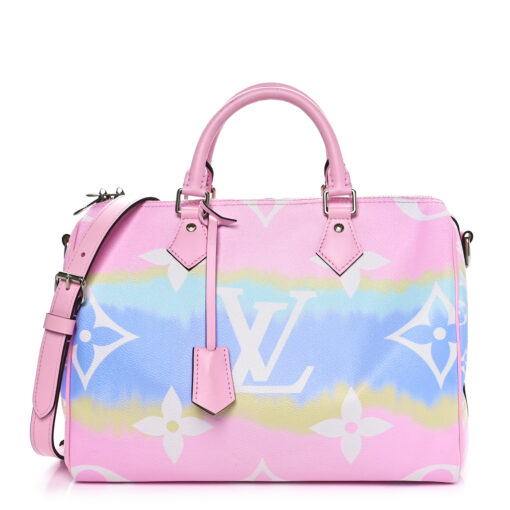 Monogram Escale Speedy Bandouliere 30 Pastel