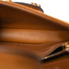 Suede Shearling Horsebit Mini 1955 Shoulder Bag Honey Beige Milk