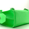 Grained Calfskin Neo Classic Silver Hardware Mini City Fluo Green