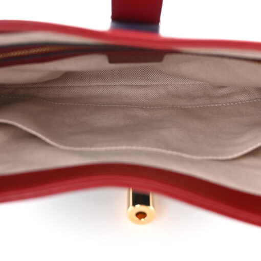 Boarded Dyana Lux Calfskin Bi-Color Small Jackie 1961 Hobo Blue Agata New Cherry Red
