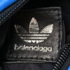 Balenciaga X ADIDAS Recycled Nylon Backpack Black Blue