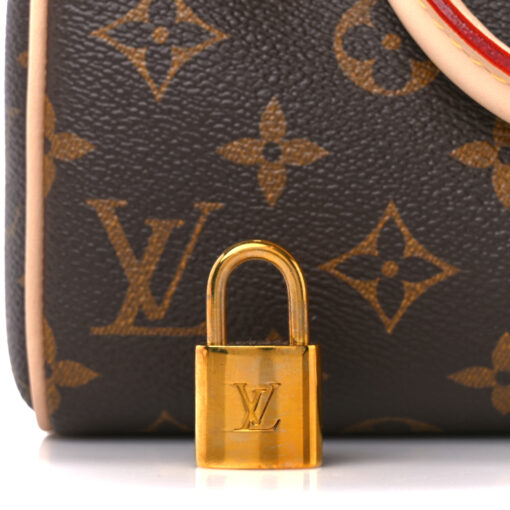 Monogram Speedy Bandouliere 20 Pink Orange