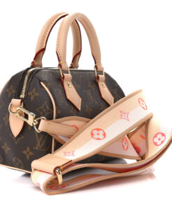 Monogram Speedy Bandouliere 20 Pink Orange