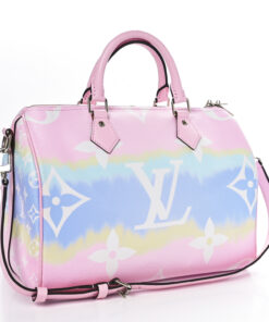 Monogram Escale Speedy Bandouliere 30 Pastel