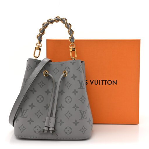 Monogram Ink Braided Neonoe BB Trianon Gray