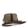 GG Supreme Monogram Web Mini Ophidia Shoulder Bag Brown