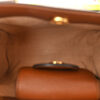 Wonka Grain Calfskin Mini Diana Tote Bag Cuir Yellow Fluo
