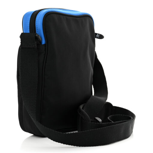 Balenciaga X ADIDAS Nylon Messenger Bag Black Blue