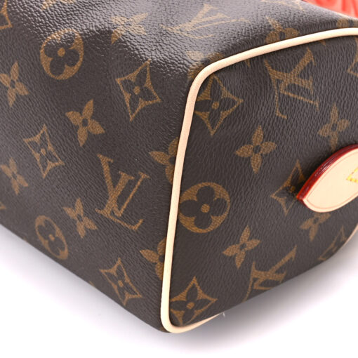 Monogram Speedy Bandouliere 20 Pink Orange