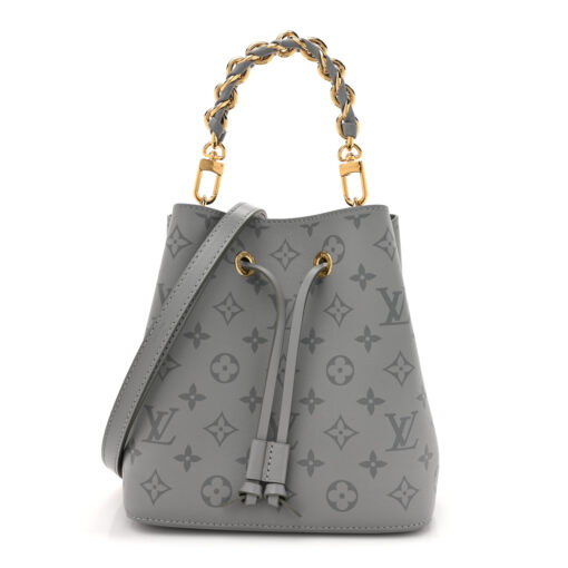 Monogram Ink Braided Neonoe BB Trianon Gray