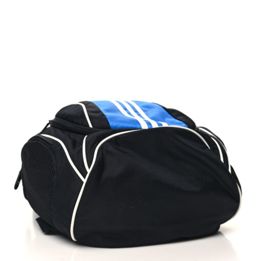 Balenciaga X ADIDAS Recycled Nylon Backpack Black Blue