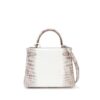 Blanc Matte Himalaya Niloticus Crocodile Kelly 25 Retourné Palladium Hardware, 2022