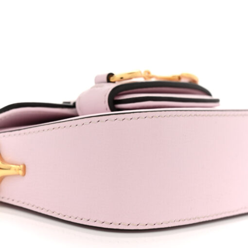 Calfskin Horsebit 1955 Super Mini Crossbody Bag Light Pink