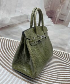 Birkin 30 Porosus Crocodile