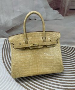 Birkin 30 Porosus Crocodile