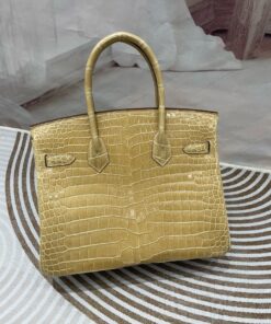 Birkin 30 Porosus Crocodile