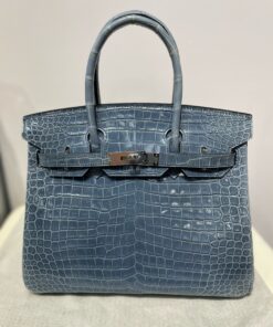 Birkin 30 Porosus Crocodile