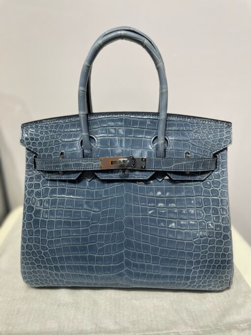 Birkin 30 Porosus Crocodile