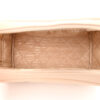 Caviar Quilted Toiletry Case With Chain Beige