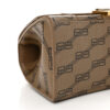 Coated Canvas BB Monogram Small Hourglass Top Handle Bag Beige Brown