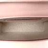 Monogram Jumbo GG Textured Dollar Calfskin Mini Padlock Top Handle Shoulder Bag Beige Perfect Pink