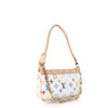 LV X TM Monogram Multicolor Pochette Accessories White