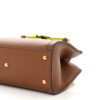 Wonka Grain Calfskin Mini Diana Tote Bag Cuir Yellow Fluo