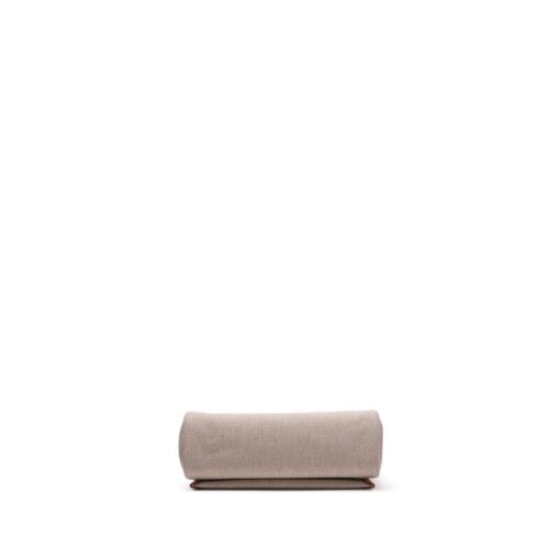 Ecru and Beige Toile H Canvas and Fauve Vache Hunter Herbag Zip 20 Gold Hardware, 2025