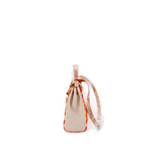 Naturel Sable Vache Hunter and Orange Minium and Ecru Toile Maillons & Co Herbag Zip 31 Palladium Hardware, 2024