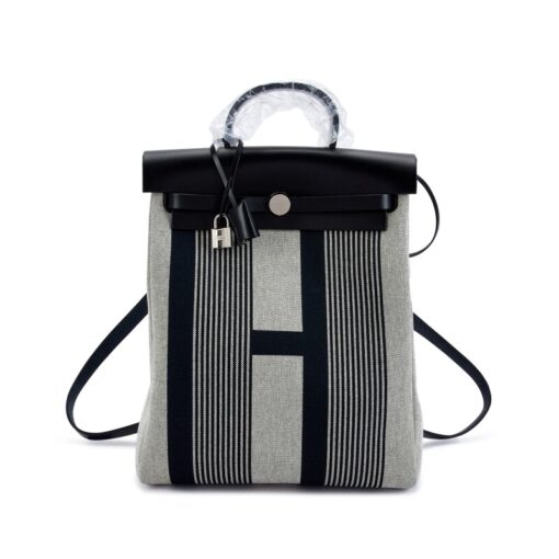Black Vache Hunter and Toile H Vibration Herbag a Dos Palladium Hardware, 2021