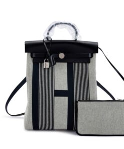 Black Vache Hunter and Toile H Vibration Herbag a Dos Palladium Hardware, 2021