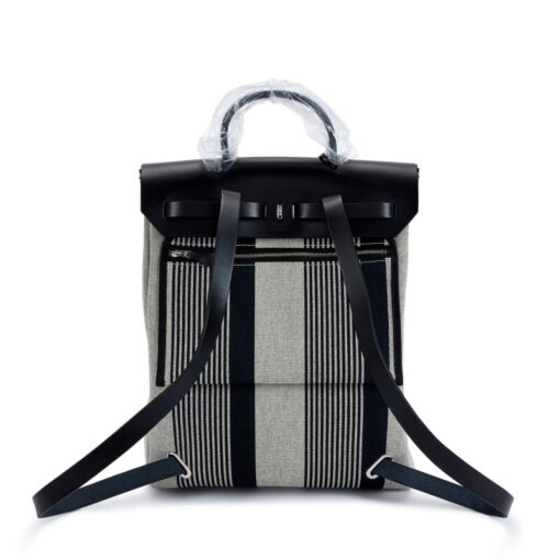 Black Vache Hunter and Toile H Vibration Herbag a Dos Palladium Hardware, 2021