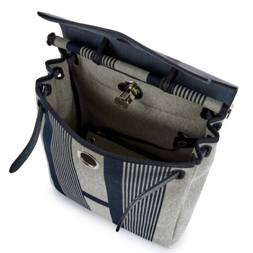 Black Vache Hunter and Toile H Vibration Herbag a Dos Palladium Hardware, 2021