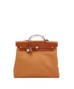 Fauve Vache Hunter and Dune and Magnolia Toile Verso Herbag Zip 39 Palladium Hardware, 2020