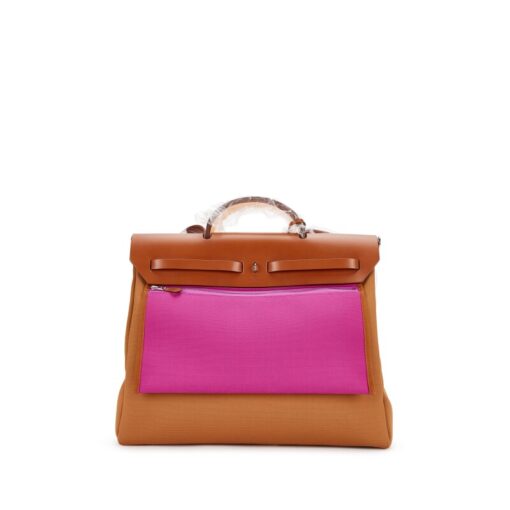 Fauve Vache Hunter and Dune and Magnolia Toile Verso Herbag Zip 39 Palladium Hardware, 2020