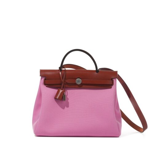Cuivre Vache Hunter and 5P Bubblegum Pink Toile Herbag Zip 31 Palladium Hardware, 2020