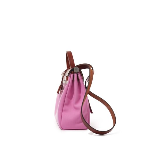 Cuivre Vache Hunter and 5P Bubblegum Pink Toile Herbag Zip 31 Palladium Hardware, 2020