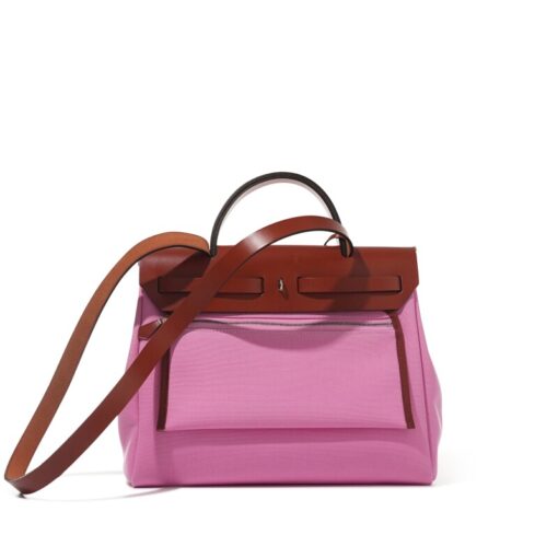 Cuivre Vache Hunter and 5P Bubblegum Pink Toile Herbag Zip 31 Palladium Hardware, 2020
