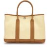 Garden Party 30 TPM – Biscuit Negonda & Écru Twill H Canvas with Palladium Hardware (2022)