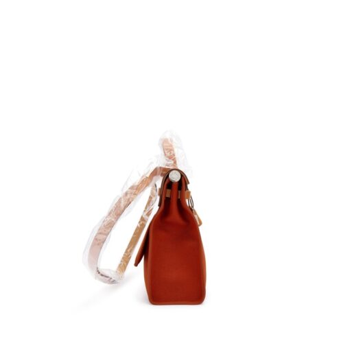 Natural Vache Hunter and Cuivre Toile Herbag 31 Palladium Hardware, 2017