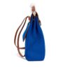 Natural Vache Hunter and Bleu Electric Toile Herbag A Dos Zip Backpack Palladium Hardware, 2022