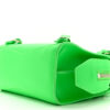 Grained Calfskin Neo Classic Silver Hardware Mini City Fluo Green