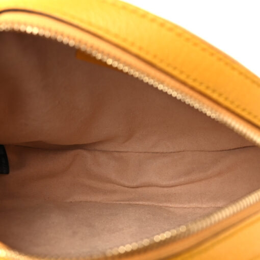 GG Supreme Monogram Flora Web Mini Ophidia Round Shoulder Bag Beige Multicolor Crop