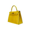 Kelly 28 – Nile Crocodile Leather – Yellow