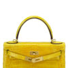 Kelly 28 – Nile Crocodile Leather – Yellow
